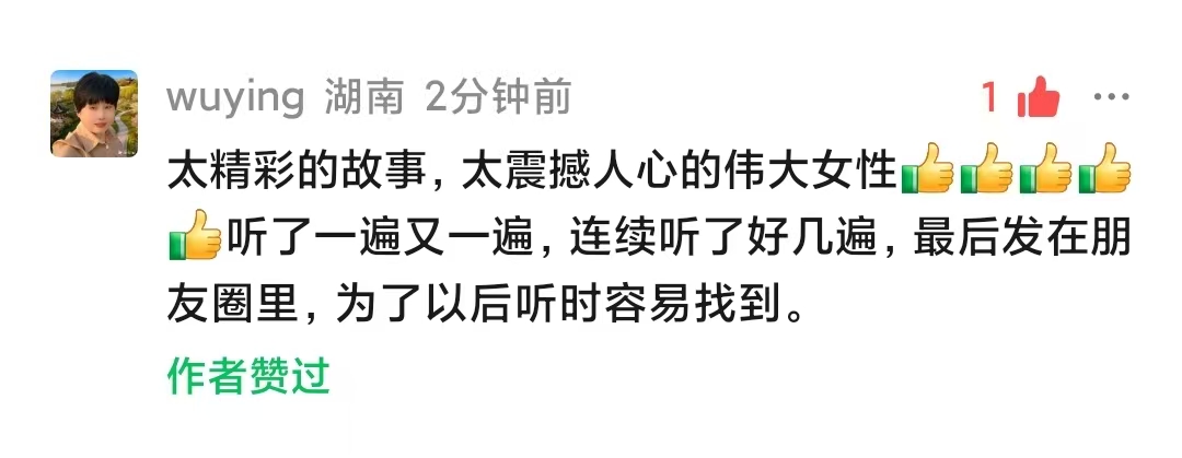 wuying 的真实评论：太精彩的故事，作者赞过